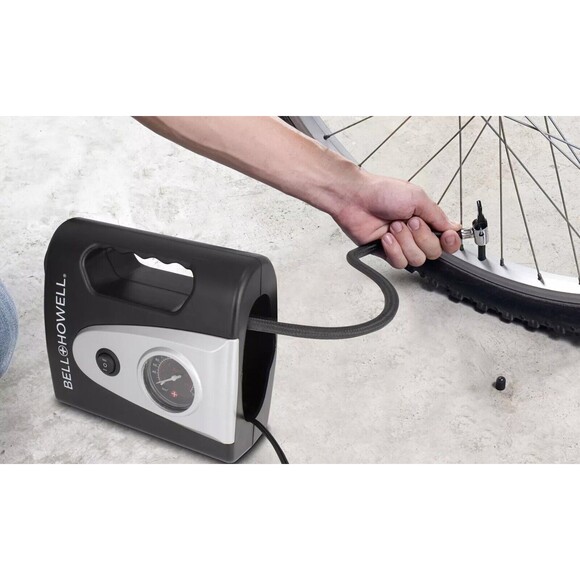 Bell + Howell 300 PSI Portable Air Compressor with LED Light - New in Box - Picture 3 of 3